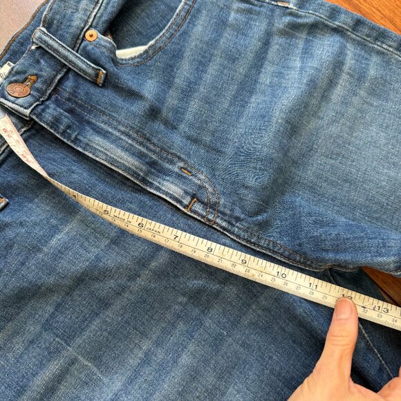 Madewell The High Rise Slim Crop Boyjean Size 28 Medium wash - Picture 7 of 8